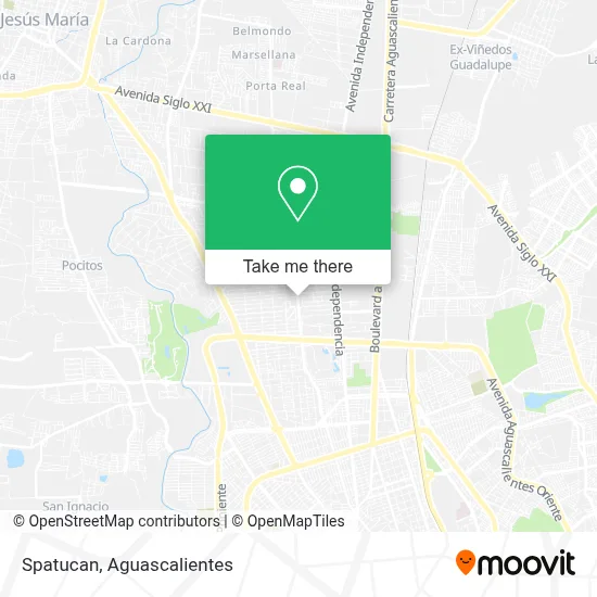 Spatucan map