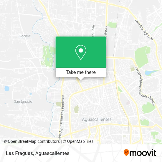 Las Fraguas map