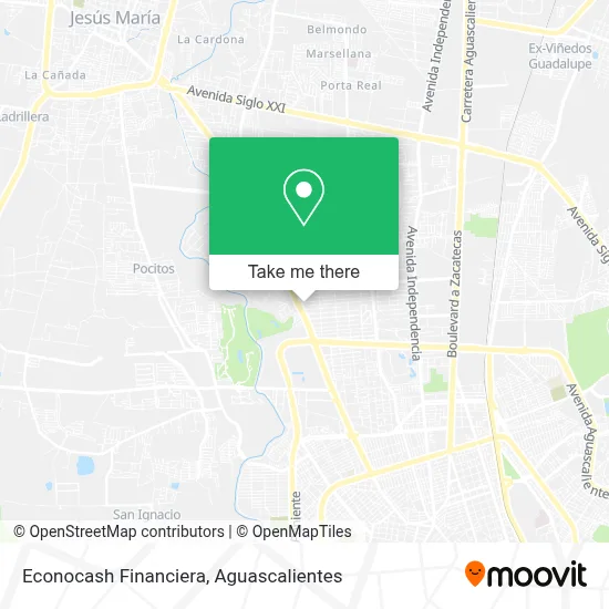 Econocash Financiera map