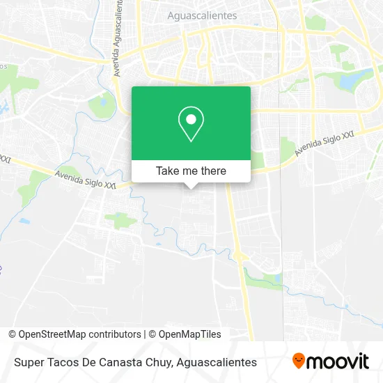 Super Tacos De Canasta Chuy map