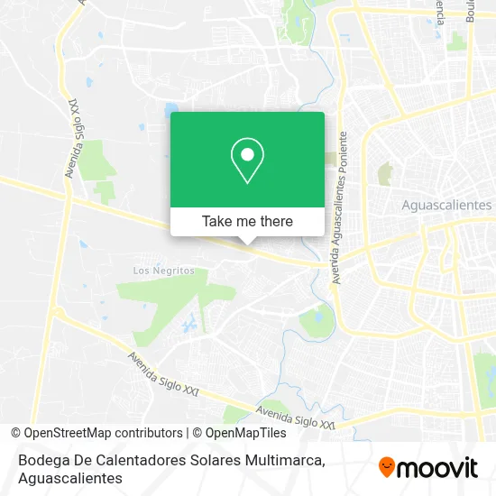 Bodega De Calentadores Solares Multimarca map