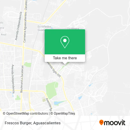 Frescos Burger map
