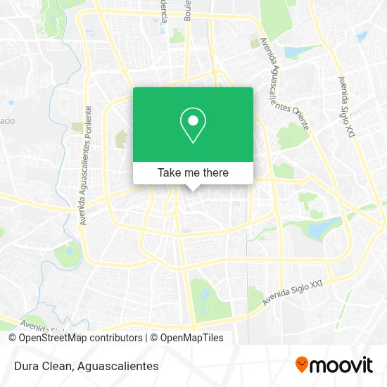 Dura Clean map