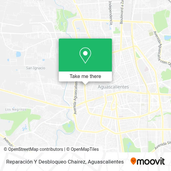 Reparación Y Desbloqueo Chairez map