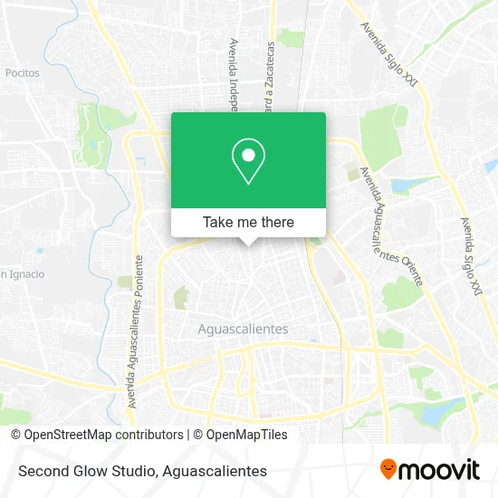 Second Glow Studio map