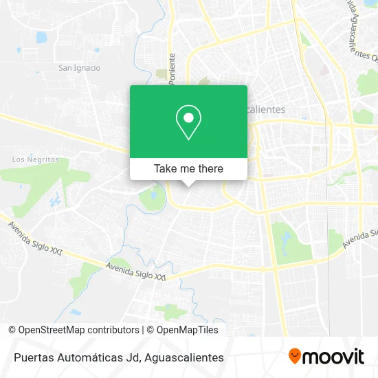 Puertas Automáticas Jd map