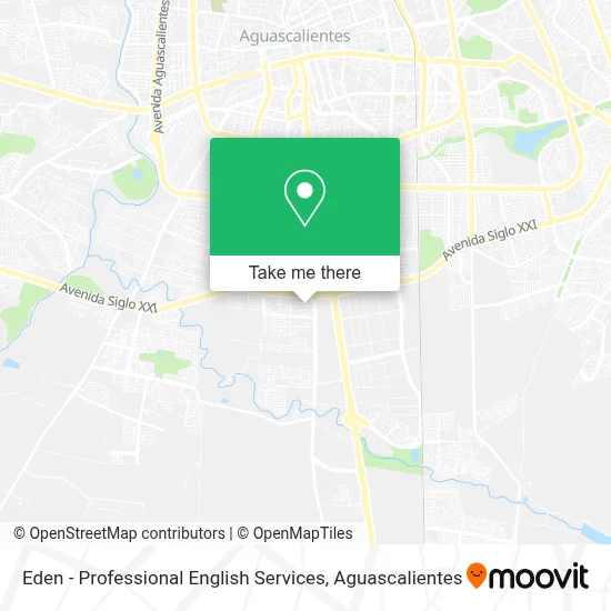 Eden - Professional English Services map