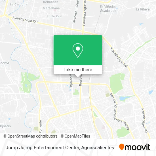 Jump Jujmp Entertainment Center map