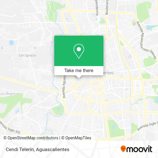 Cendi Telerin map