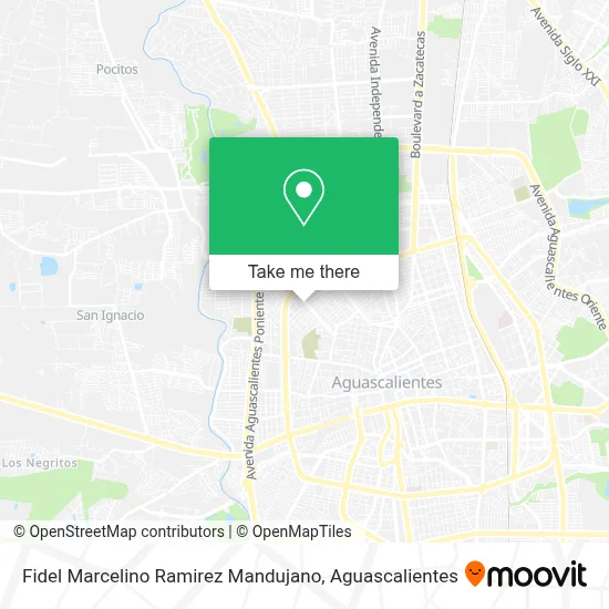 Fidel Marcelino Ramirez Mandujano map