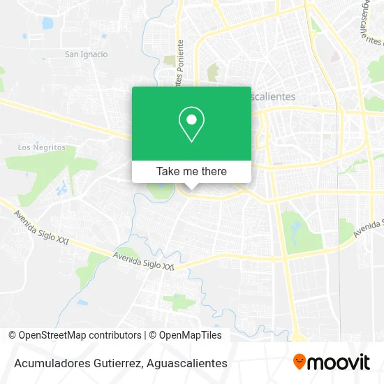 Acumuladores Gutierrez map