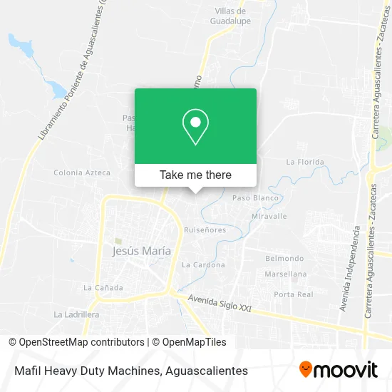 Mafil Heavy Duty Machines map