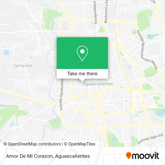 Amor De Mi Corazon map