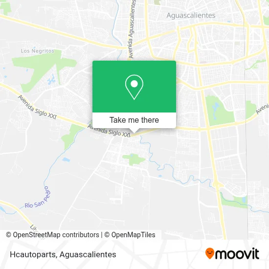 Hcautoparts map