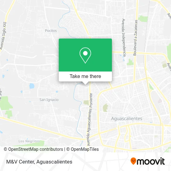 M&V Center map