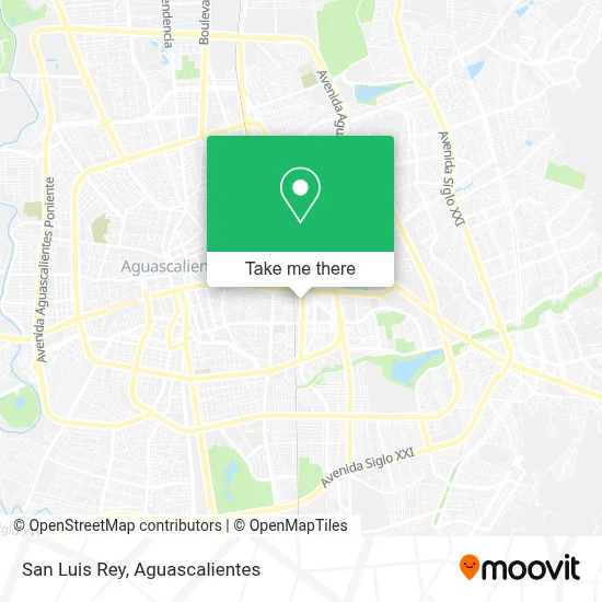 San Luis Rey map