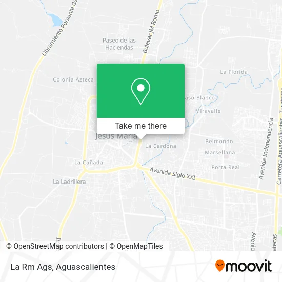 La Rm Ags map