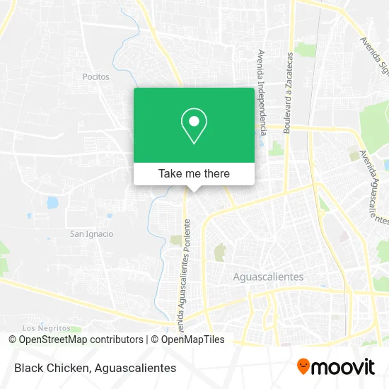 Black Chicken map