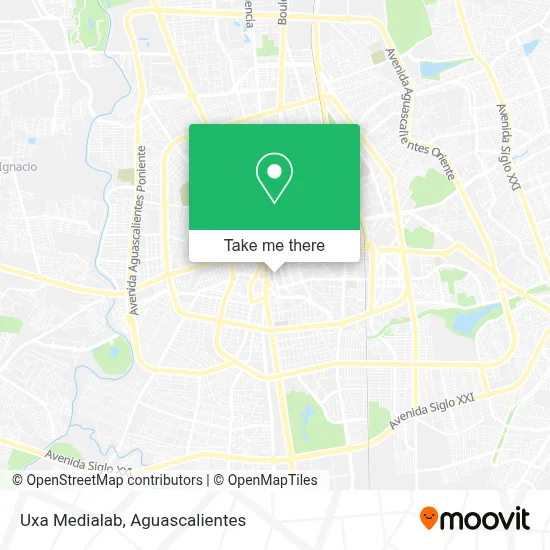 Uxa Medialab map