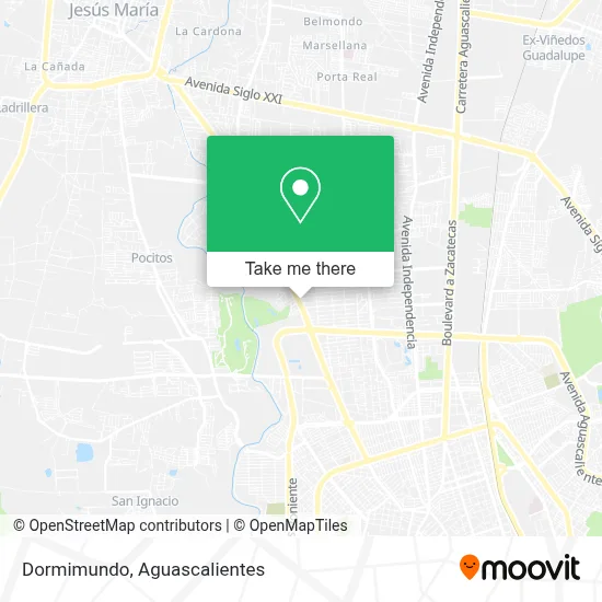 Dormimundo map