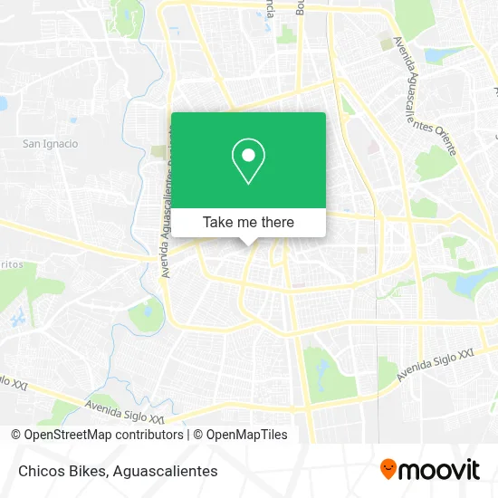 Chicos Bikes map