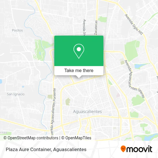 Plaza Aure Container map
