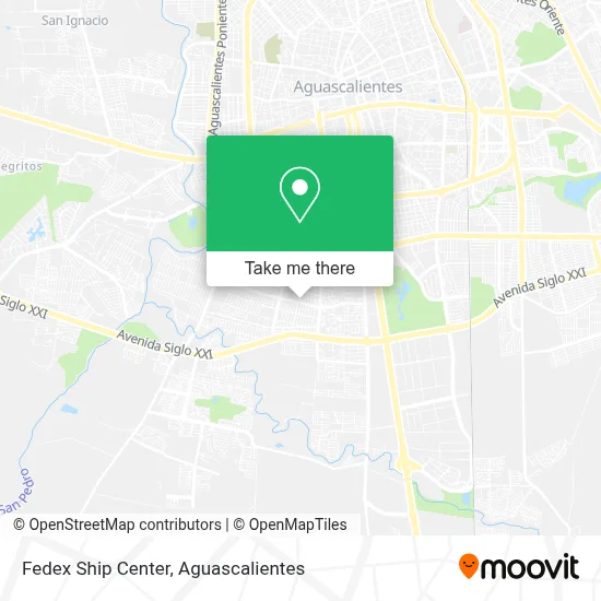 Fedex Ship Center map