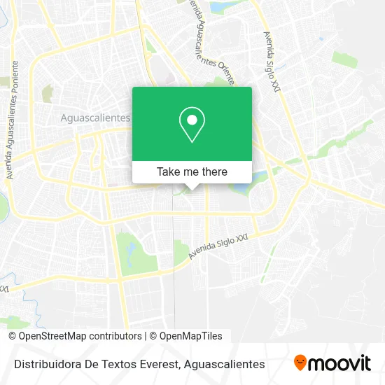 Distribuidora De Textos Everest map