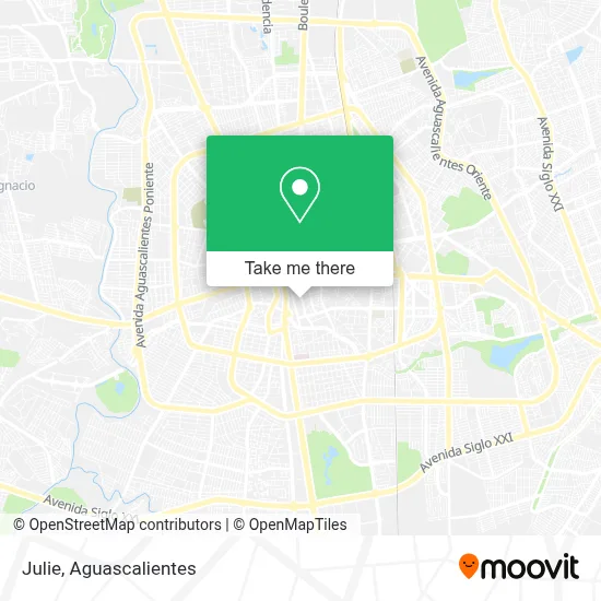 Julie map