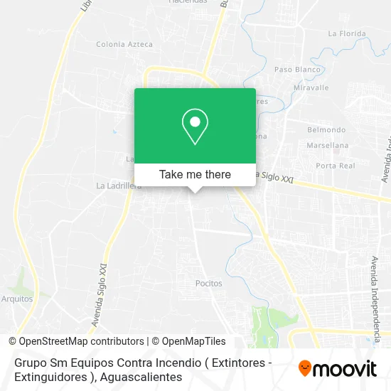 Grupo Sm Equipos Contra Incendio ( Extintores - Extinguidores ) map