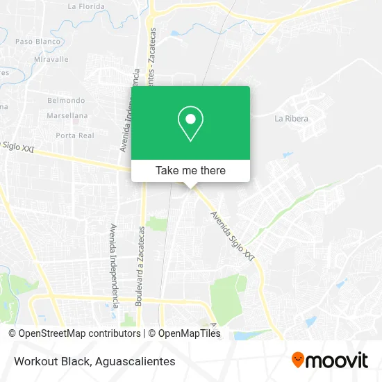 Workout Black map