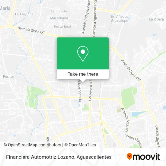 Financiera Automotriz Lozano map