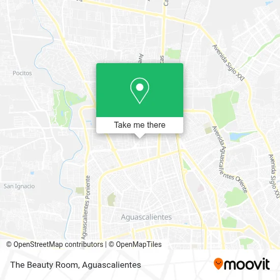 The Beauty Room map