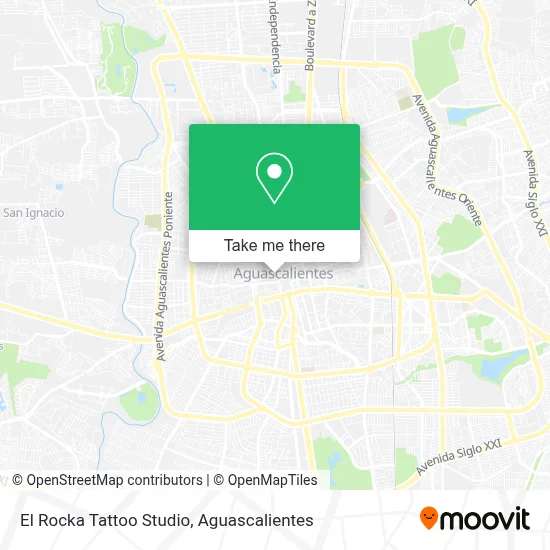El Rocka Tattoo Studio map