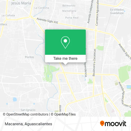 Macarena map