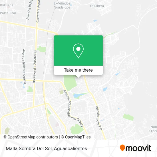 Malla Sombra Del Sol map
