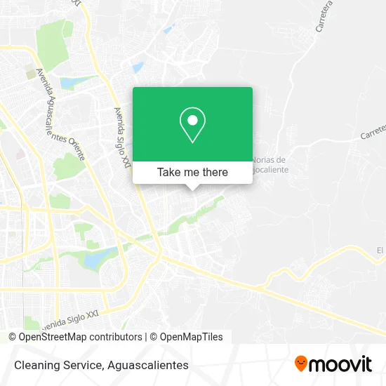 Cleaning Service map