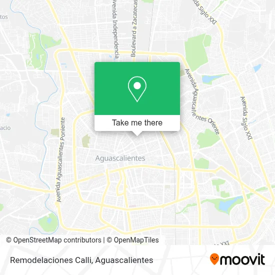 Remodelaciones Calli map