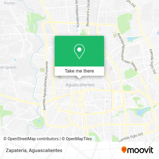 Zapateria map