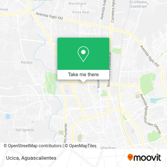 Ucica map