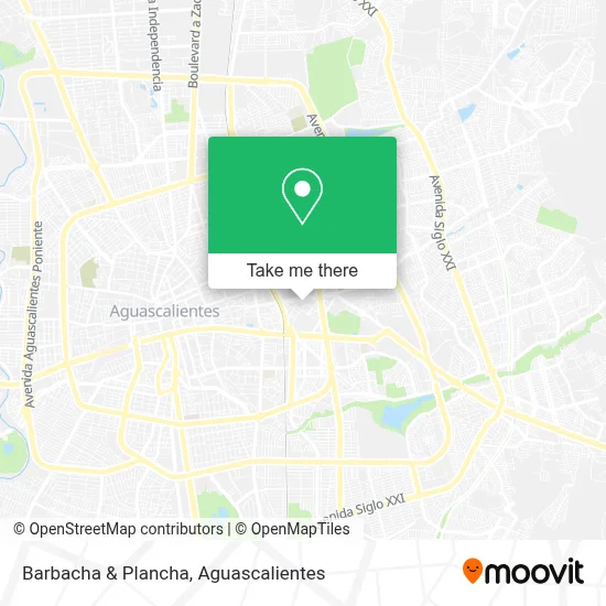 Barbacha & Plancha map