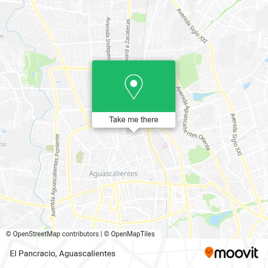 El Pancracio map