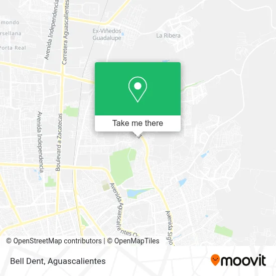Bell Dent map
