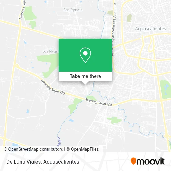 De Luna Viajes map