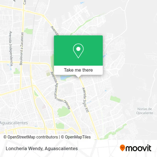 Loncheria Wendy map