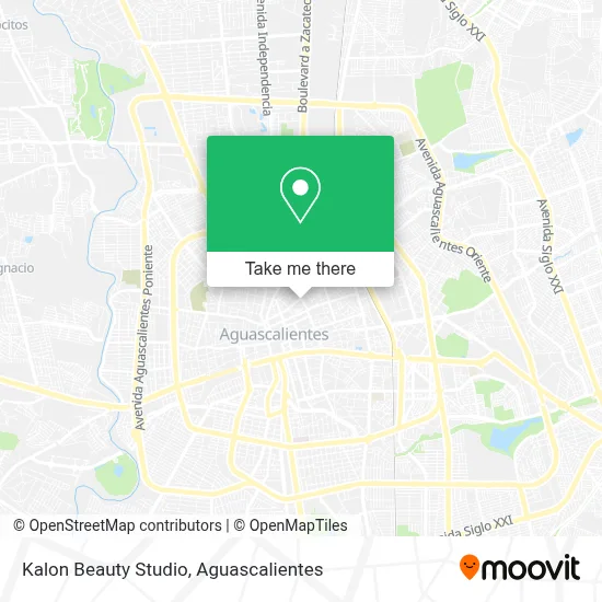 Kalon Beauty Studio map