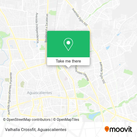 Valhalla Crossfit map