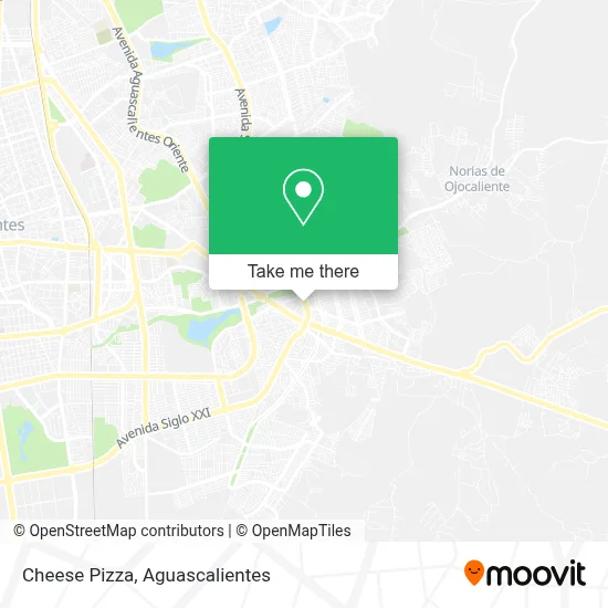 Cheese Pizza map