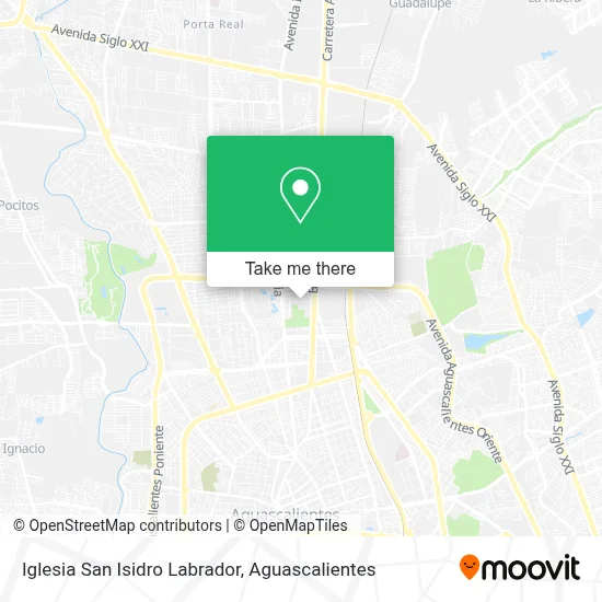 Iglesia San Isidro Labrador map
