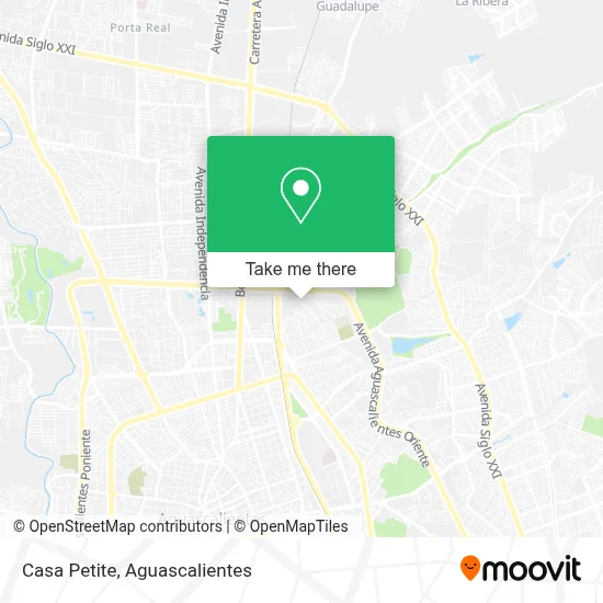 Casa Petite map